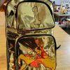 Gold Shiny Sports Backpack