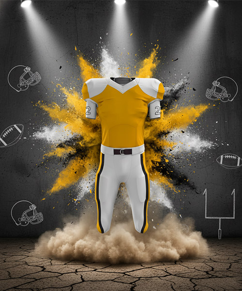 Vibrant Yellow & White