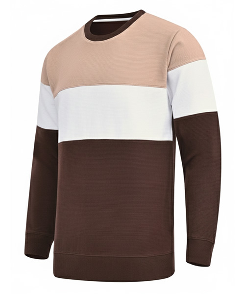 Earth Color-Block Sweatshirt